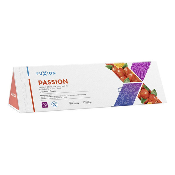 Passion Fuxion Nivel Energía, Libido & Fertilidad 28 Sticks