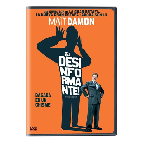 El Desinformante The Informant Matt Damon Pelicula Dvd