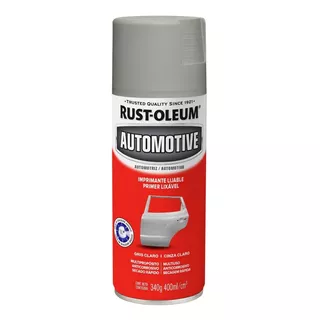 Rust Oleum Automotriz Primer Lijable Gris Spray 400 Ml