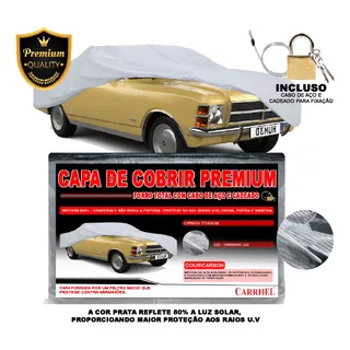Capa Para Carro Marca Carrhel Premium Forrada Titanium 
