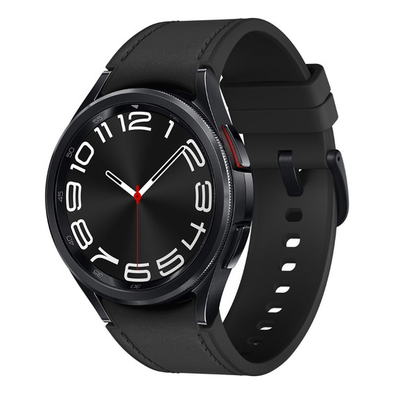 Samsung Galaxy Watch 6 Classic 43 Mm Negro Color de la caja Blanco Diseño de la correa Fluoroelastómero