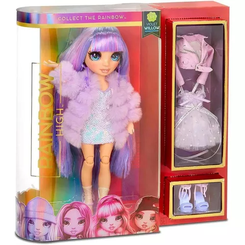 Brinquedo Boneca Rainbow High Fashion Violet Willow Yes Toys