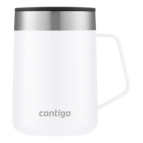 Termo Tapa Deslizable Contigo® Streeterville Acero Inox 14oz Color Salt