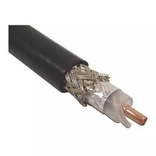 Cable  Coaxil Rg213 Foan Baja Perdida 25mts + 2 Pl259 Macho