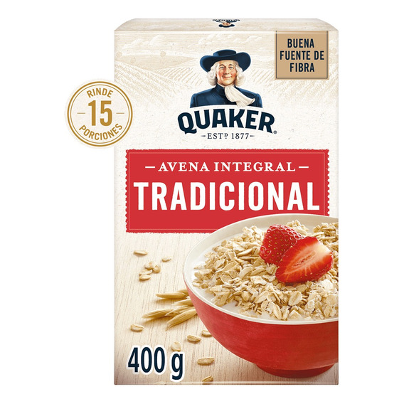 Avena Tradicional Quaker 400g