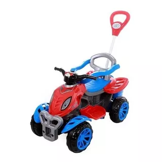 Carrinho De Passeio Infantil Quadriciclo Spider Vermelho