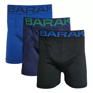 Pack X 6 Calzoncillos Boxers Hombre Barak Algodón Lisos