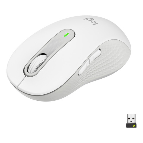 Mouse Inalambrico Logitech Signature M650 Large Blanco