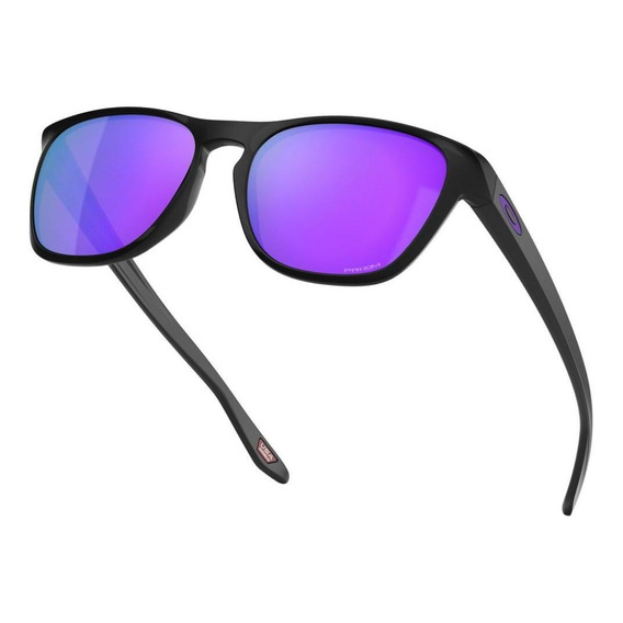Gafas de sol Oakley Manorburn en negro mate con Prizm Violet, color negro