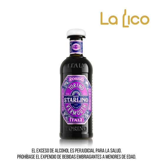 Hotel Starlino Vermouth Rosso - mL a $120