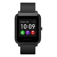 Smartwatch Amazfit Basic Bip S Lite 1.28  Caixa De  Policarbonato  Charcoal Black, Pulseira  Charcoal Black De  Tpu A1823