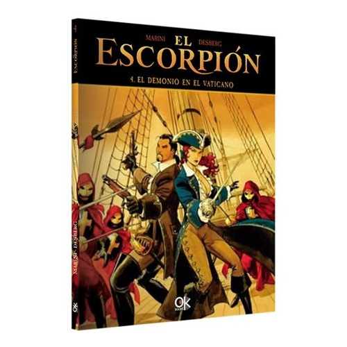 ** El Escorpion 4 El Demonio En El Vaticano ** Desberg Comic