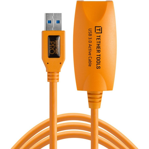 Tether Tools Tetherpro Usb 3.0 Cable De Extensión Activa Color Naranja