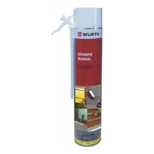 Espuma Poliuretano Wurth 750 Ml C/canula - Smf