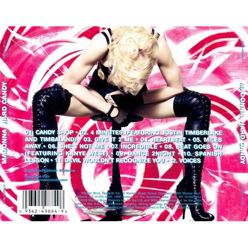 Cd Madonna, Hard Candy