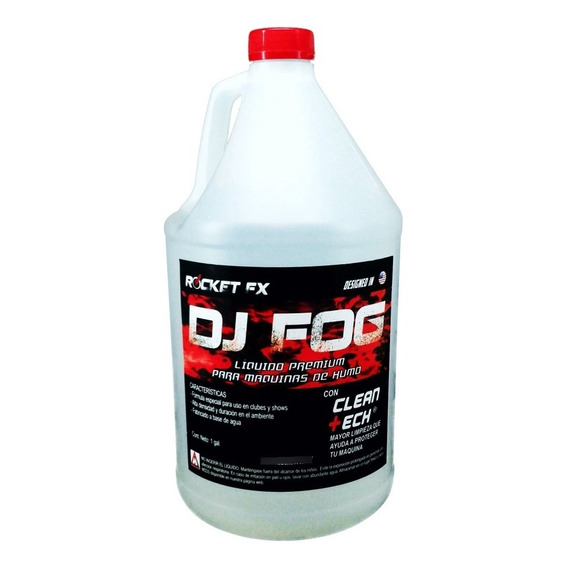 Liquido De Humo Dj Fog By Rocket, Para Chauvet Martin Adj