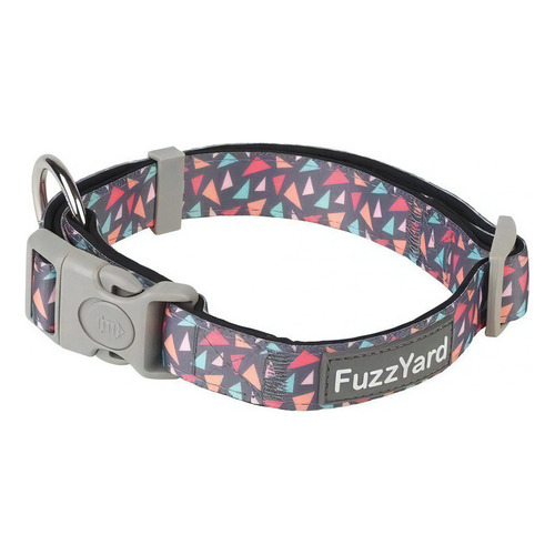 Collar Para Mascota Perro Diseños Fuzzyard Talla S 25-38cm Color Gris Rad Tamaño del collar S (25-38cm)