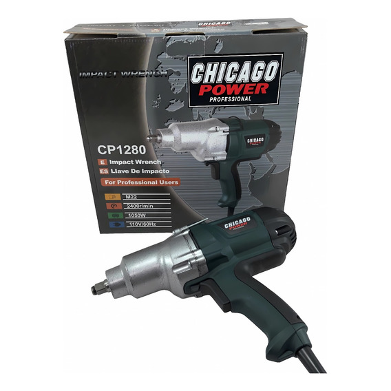 Pistola De Impacto Eléctrica 1050w Profesional 1/2 Chicago 