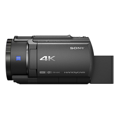 Videocámara Sony Handycam 4k Y Sensor Cmos Exmorr- Fdr-ax43 Color Negro