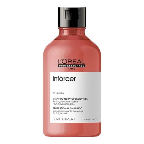 Shampoo Loreal Inforcer B6 + Biotin 300ml Cabellos Débiles 