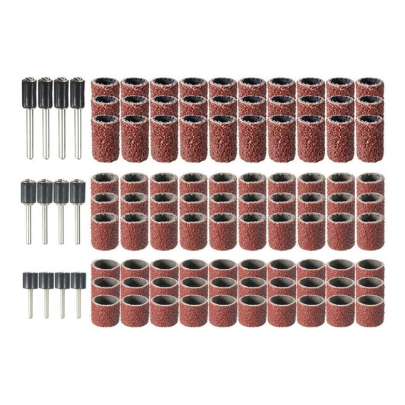 Kit De 102 Lijas Y Mandriles 3/8 1/2 1/4para Dremel Mototool