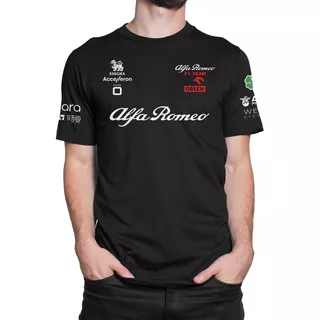 Polera Alfa Romeo Racing Team F-1 Temporada 2022 + Tazon