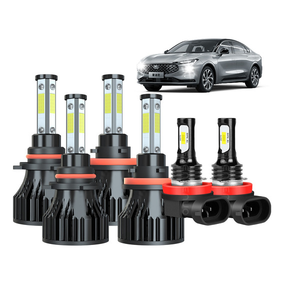 Para Honda Accord 2013-2015 - Kit De Faros Delanteros Led De