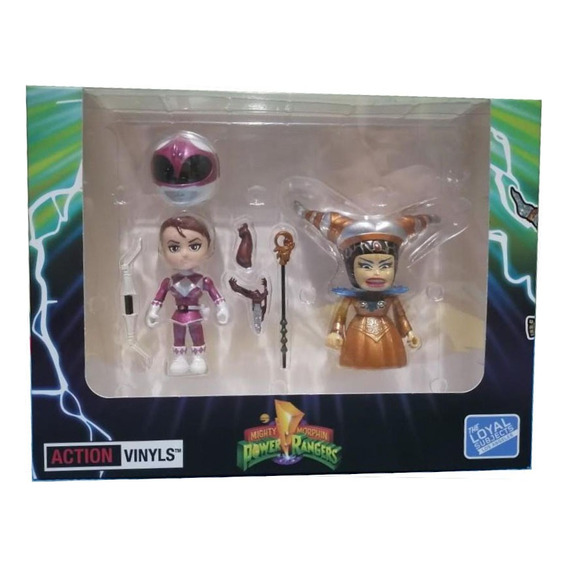 Set De Figuras De Power Rangers: Rita Repulsa & Pink Ranger