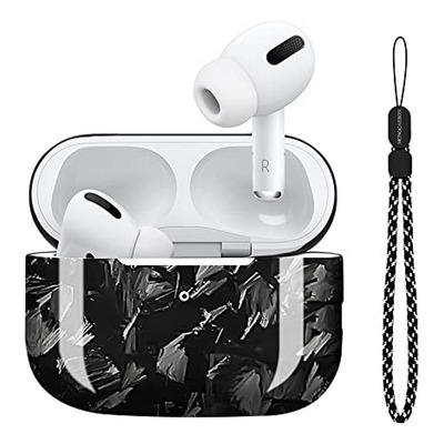 Funda De Fibra De Carbono Para AirPods Pro 2 Compatible Con 