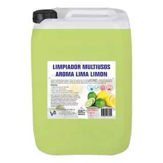  Limpiador Multiusos Lima-limon 20 Litro Hogar 