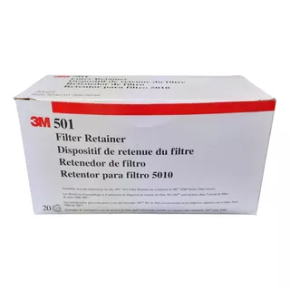 Retenedor Para Prefiltro De Respiradores 3m 501 (10 Pares)