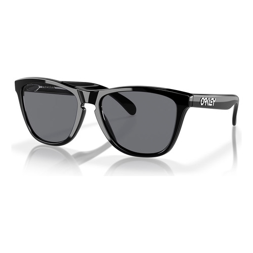 Gafas de sol Oakley Frogskins Standard marco polished black lente grey de plutonite clásica - OO9013