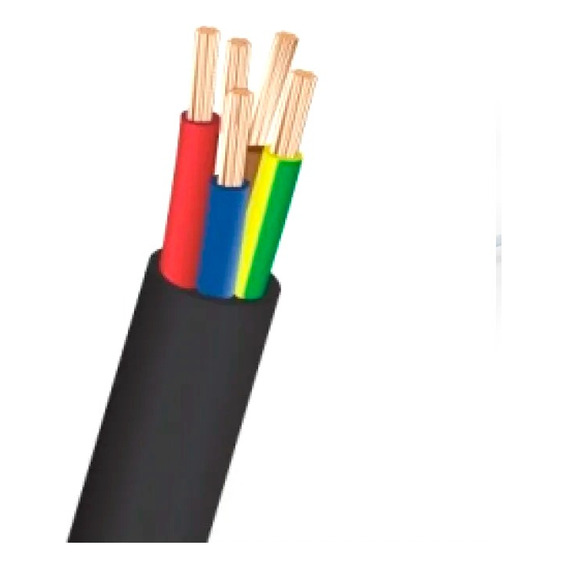 Cable Tipo Taller 5 X 1,5 Mm Normalizado Iram X 100 Mts