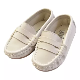 Mocassim Social Infantil Menino Estiloso Bebe Sapatinho 