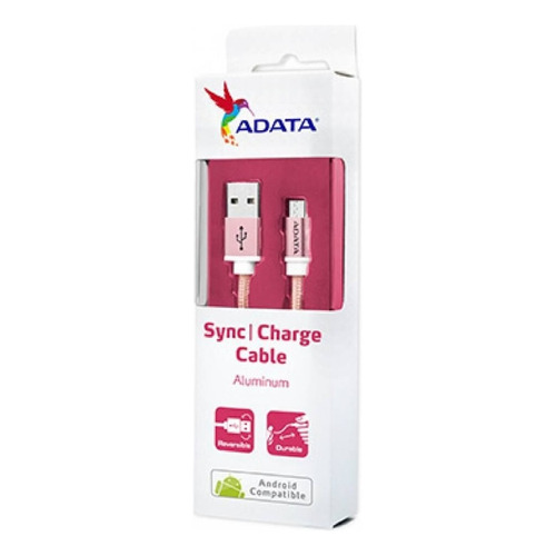 Cable Micro Usb Android Smartphones & Tablets Rosa Adata