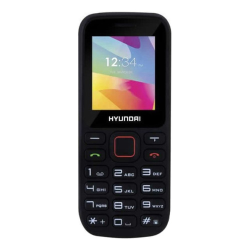 Hyundai D245 Dual SIM 32 MB  negro 24 MB RAM