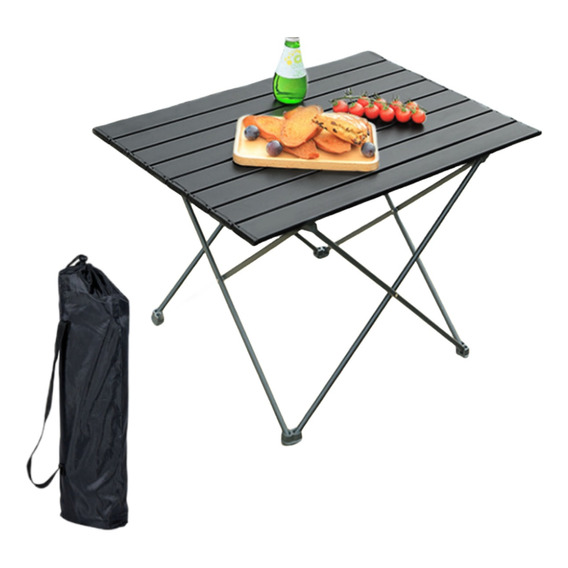 Mesa Plegable Camping Paseo Evento Bolso Portatil 56x46x41cm