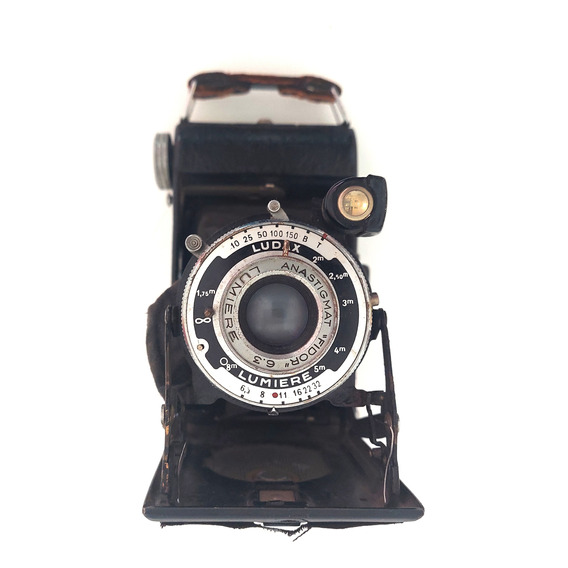 Camara Antigua Lumiere Ludax-anastigmat Fidor 6.3cm-1935