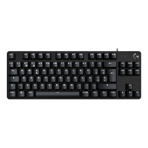 Teclado Gamer Mecánico Logitech G413 Tkl Se (inglés) Color Del Teclado Negro Idioma Inglés Us