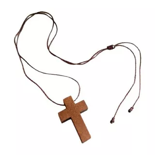 Collar Cruces Madera Bautizo, Primera Comunión