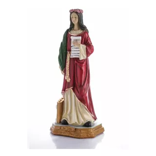 Imagem Santa Cecília (padroeira Dos Músicos) 40cm + Brinde