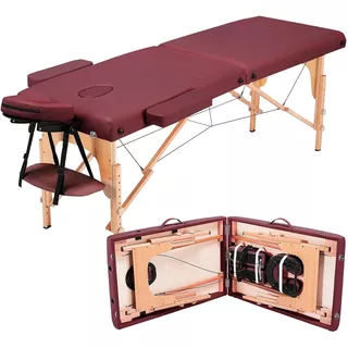 Promoción! Cama Plegable De Masajes Portátil Spa Tattoo 