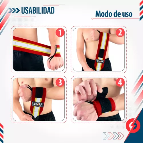 Correas Lifting Straps Levantamiento Vulk Pesas Gym 1 Par