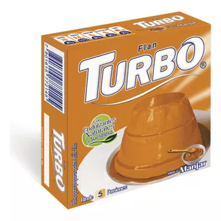 Turbo Flan De Manjar Sin Gluten 50 G