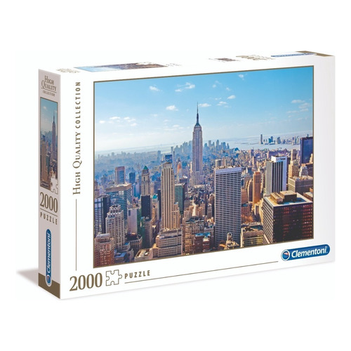 Rompecabezas Nueva York Manhattan Empire 2000 Pz Clementoni