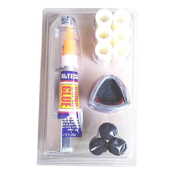 Billar Accesorios Kit Reparacion De Puntas Taco 