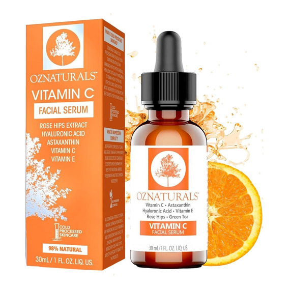 Serum Naturals Vitamina C Ácido Hialuronico Anti Edad