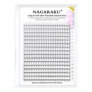 Nagaraku Extensión De Pestañas Prearmados Volumen