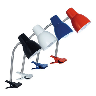 Velador De Mesa Escritorio Flexible Natal Pinza Apto Led 