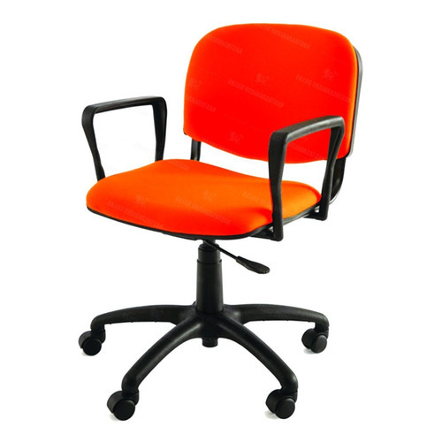 Silla Para Pc - Apoyabrazos Y Regulacion De Altura Color Naranja